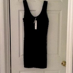 Do & be black bodycon mini dress large NWT